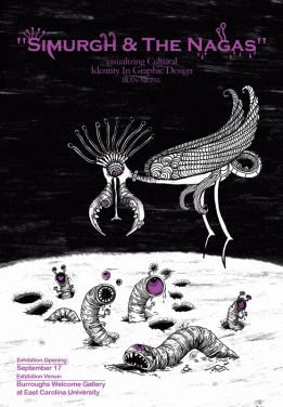  "Simurgh Confronting the Nagas"
